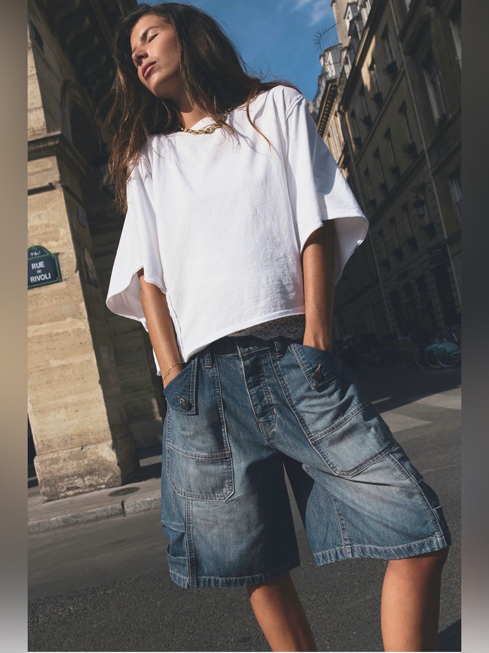 Free People We The Free Next Level Tee - Clean Ivory